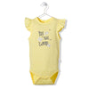 T3017 Боди Sun And Friends Жълт 18-24M/92Cm --- BebeMama