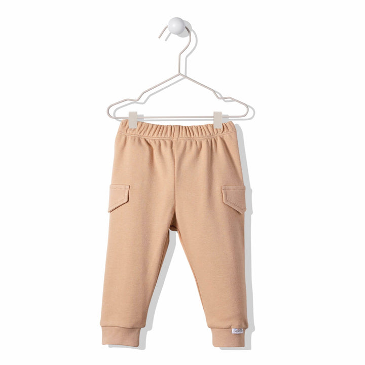 T3035 Панталон Wilderness Бежов 18-24M/92Cm -  -  - BebeMama