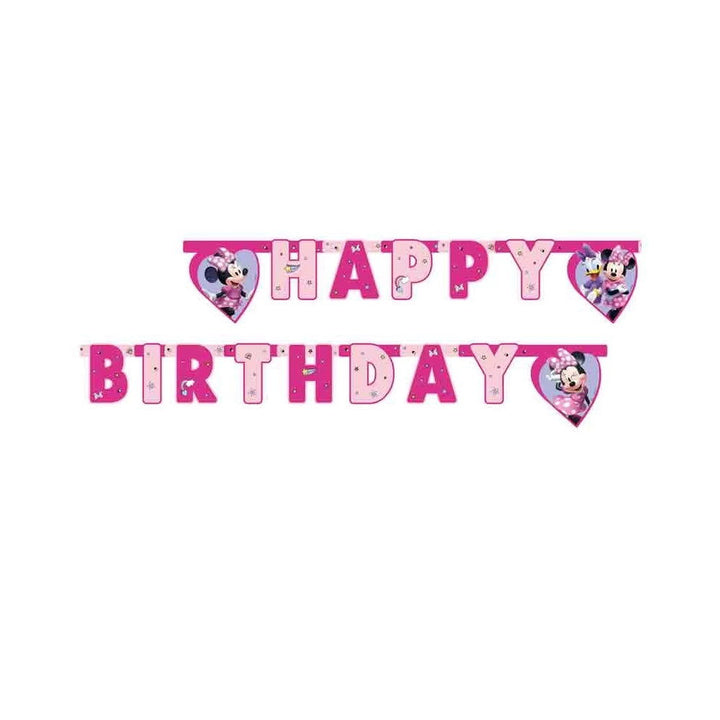 93835 Банер Happy Birthday Minnie Junior Disney -  -  - BebeMama