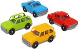 Set de 4 cărucioare 22X10X5 cm