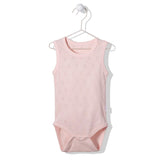 T2996 Боди-Потник Hearts Розов 24-36M/98Cm --- BebeMama