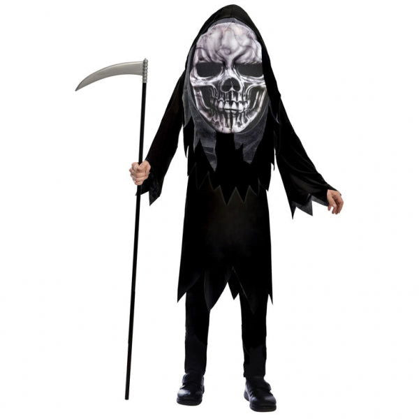 9907125 Костюм Grim Reaper Big Head 10-12 Г. --- BebeMama