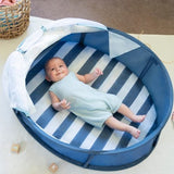 Babymoov Малка Сгъваема Кошара Babyni с UV Фактор 50+ Marine
