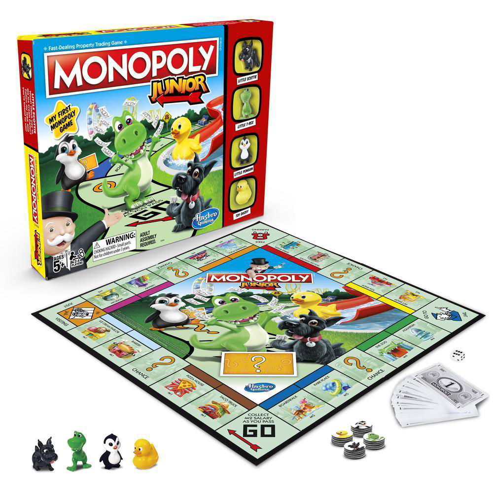 A6984 Настолна Игра Monopoly Junior --- BebeMama