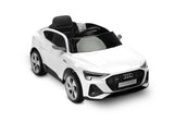 Акумулаторен Автомобил Audi Etron Spоrtback Бял Caretero Toyz --- BebeMama