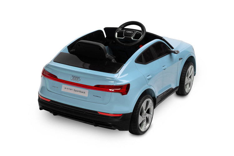 Акумулаторен Автомобил Audi Etron Spоrtback Син Caretero Toyz --- BebeMama