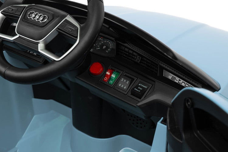 Акумулаторен Автомобил Audi Etron Spоrtback Син Caretero Toyz --- BebeMama