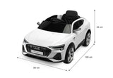 Акумулаторен Автомобил Audi Etron Spоrtback Син Caretero Toyz --- BebeMama
