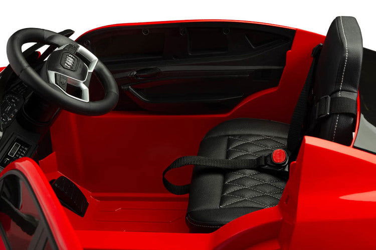 Акумулаторен Автомобил Audi Etron Spоrtback Червен Caretero Toyz --- BebeMama