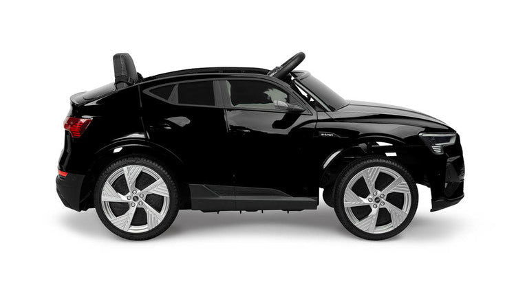 Акумулаторен Автомобил Audi Etron Spоrtback Черен Caretero Toyz --- BebeMama