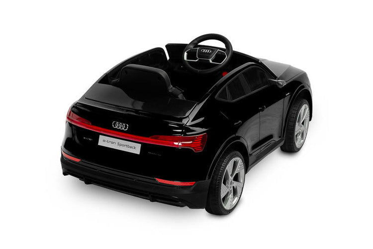 Акумулаторен Автомобил Audi Etron Spоrtback Черен Caretero Toyz --- BebeMama