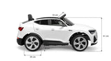 Акумулаторен Автомобил Audi Etron Spоrtback Черен Caretero Toyz --- BebeMama