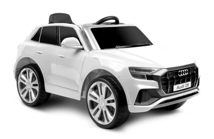 Акумулаторен Автомобил Audi Rs Q8 Бял Caretero Toyz --- BebeMama