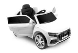 Акумулаторен Автомобил Audi Rs Q8 Бял Caretero Toyz --- BebeMama