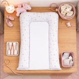 BabyCalin puha pelenkázó alátét 50x70 cm Szivárvány