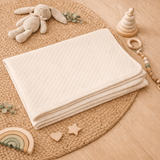 BabyCalin Nyári babatakaró 75x100 cm ekrü