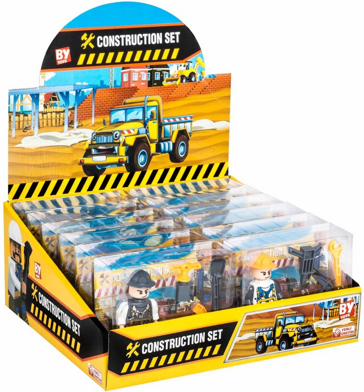 Строител С Подвижни Стави И Инструменти 12X14X4