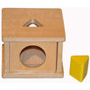 Дървена Кутия С Вратичка И Отвор С Триъгълна Форма Smartbaby