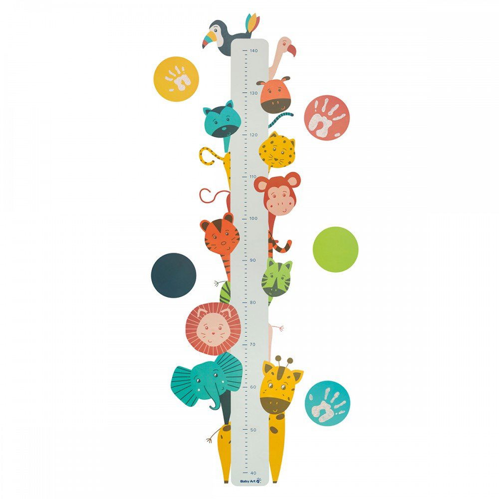 Baby Art Детски Метър С Отпечатъци С Боички --- BebeMama