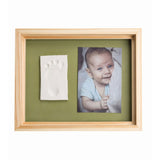 Baby Art Отпечатък - Baby Art Pure Frame Рамка Цвят Natural С Органична Глина --- BebeMama