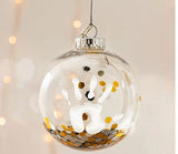 Baby Art Christmas Ball - Коледна Топка Transparent --- BebeMama