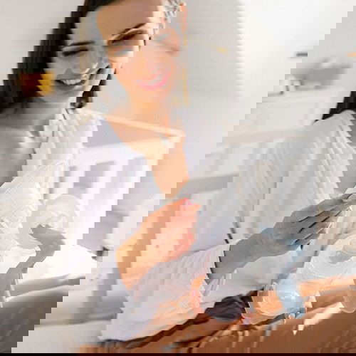 Babyono Anatomy Med - Ръчна Помпа За Кърма 150Мл. --- BebeMama