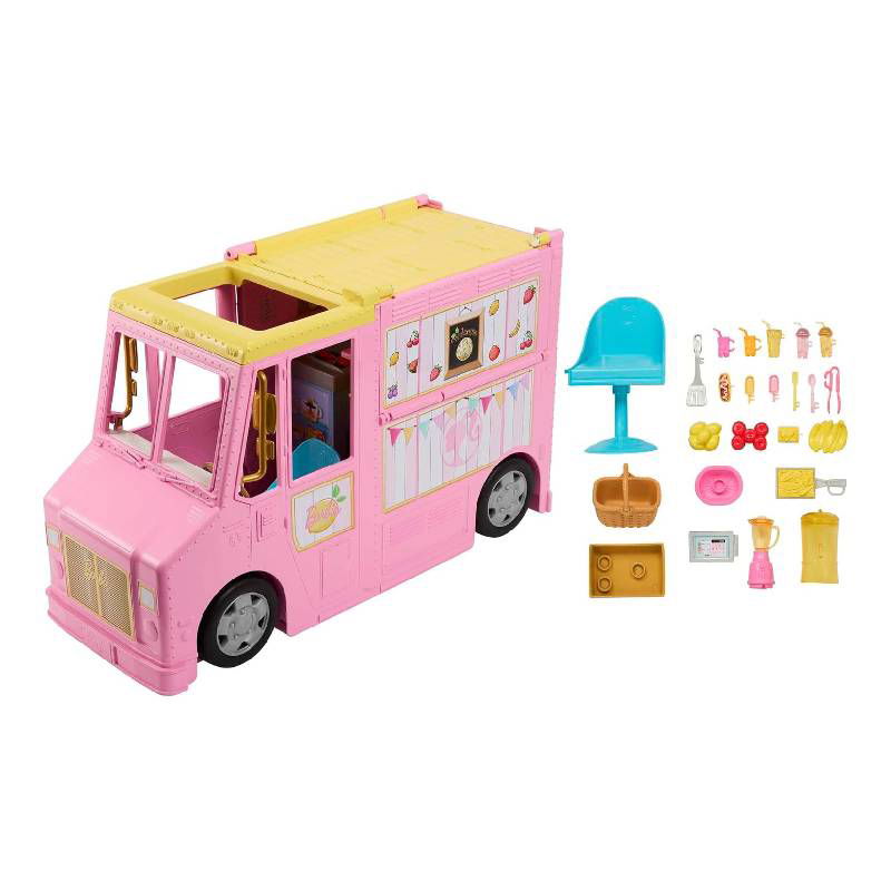 Barbie Комплект Камион За Лимонада 25 Части --- BebeMama