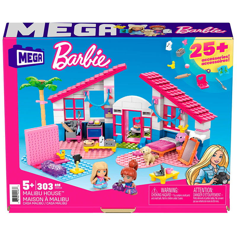 Barbie Конструктор 303 Части Къща --- BebeMama
