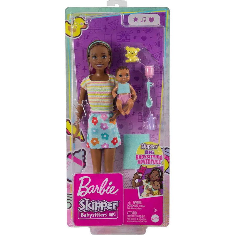 Barbie Babysitters Inc Кукла Skipper С Бебе --- BebeMama