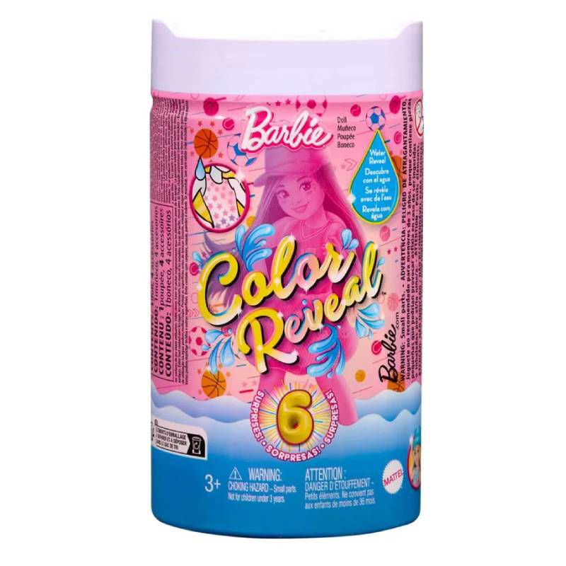 Barbie Color Reveal Sport Кукла Chelsea Изненада --- BebeMama