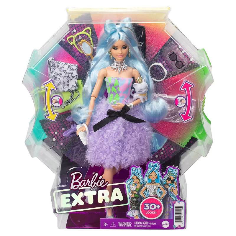Barbie Extra Кукла С Аксесоари Син Hair Deluxe --- BebeMama