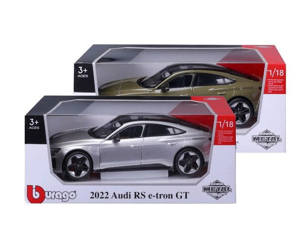 Bburago - Модел На Кола 1:18 - Audi Rs E-Tron Gt, Асортимент --- BebeMama