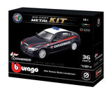 Bburago Kit - Комплект За Сглобяване 1:24 - Alfa Romeo Giulia Carabinieri --- BebeMama
