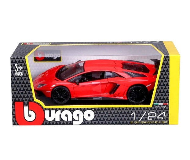 Bburago Plus - Модел На Кола 1:24 - Lamborghini Aventador Lp750-4 Sv --- BebeMama