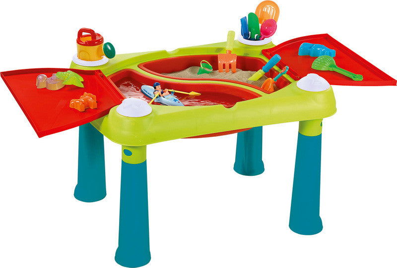 Keter 231588 Креативна Маса За Игра Тюркоаз/Червена --- BebeMama