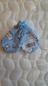 Mănuși de ploaie pentru bebeluși cu elastic / imprimeu /