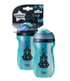 Tommee Tippee Неразливаща Се Термо Чаша С Твърд Накрайник 260 Мл. 12М+ Замък/Син --- BebeMama