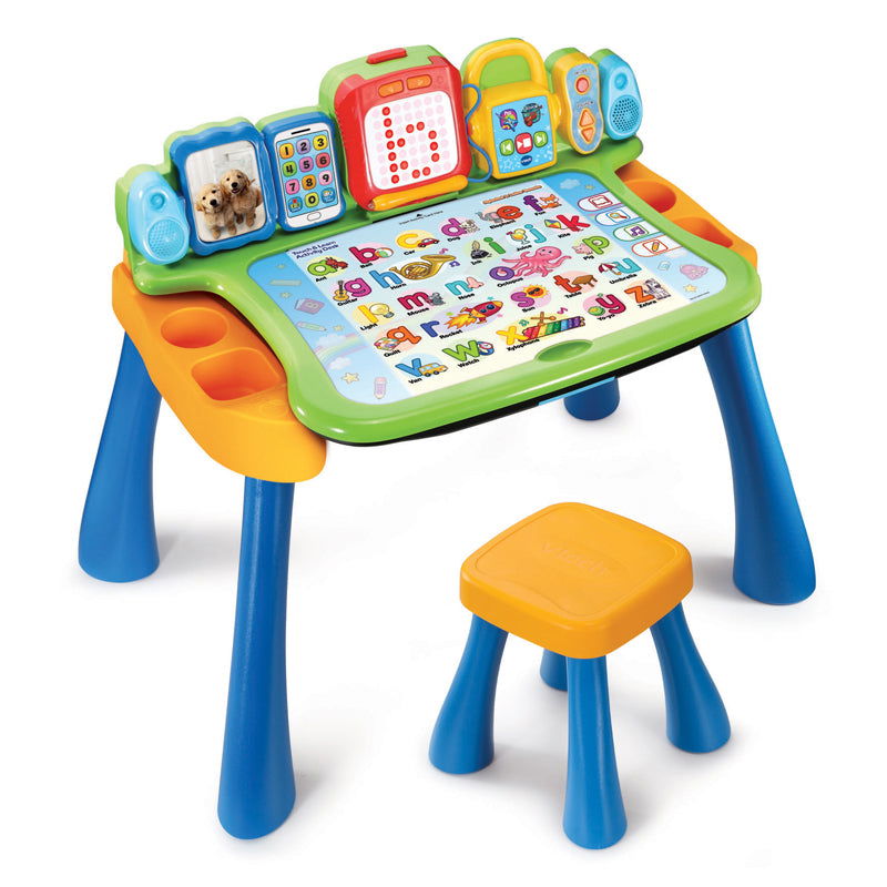 Vtech Маса Активити Синьо/Зелена --- BebeMama