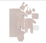 Bebetto-Бамбуков Комплект За Изписване 10 Части Bamboo So Sweet Z903 Момиче 0-3 М. --- BebeMama