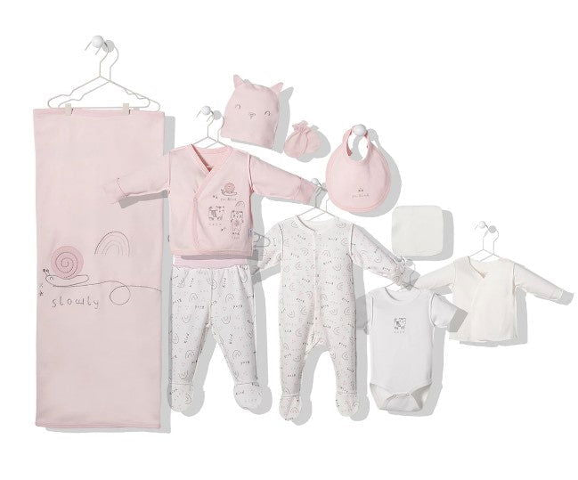 Bebetto - Комплект За Изписване 10Ч. Cute And Cool Z797P Момиче 0-3 М --- BebeMama