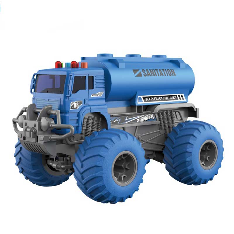 Camion - Cisternă cu muzică și efecte luminoase, Rc 1:16