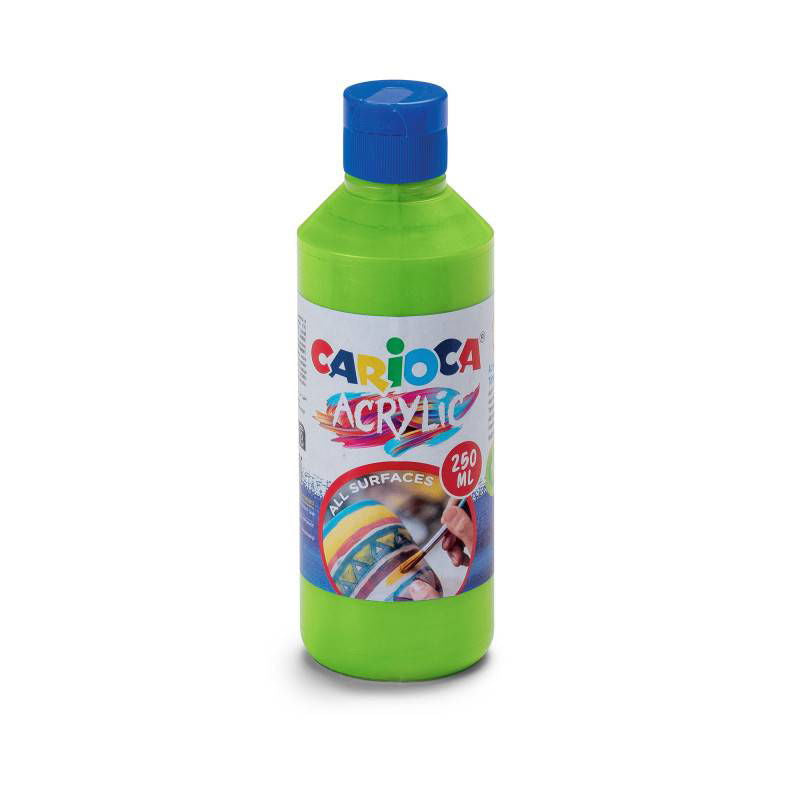 Carioca Acrylic Акварелна Боя 250 Мл Зелен --- BebeMama
