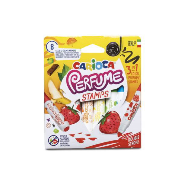 Carioca Perfume Ароматни Маркери С Печат 8Бр --- BebeMama