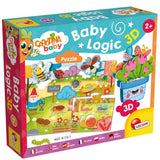 Carotina Baby Logic Градина Пъзел И 3D --- BebeMama