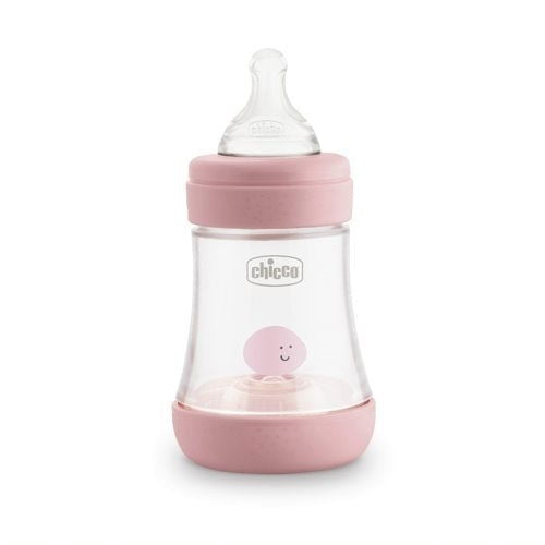 Chicco Perfect5 Шише За Хранене (Pp) 0+ М 150 Мл Розово --- BebeMama