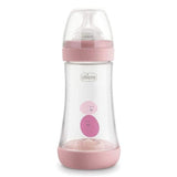 Chicco Perfect5 Шише За Хранене (Pp) 2+ М 240 Мл Розово --- BebeMama