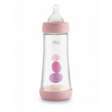 Chicco Perfect5 Шише За Хранене (Pp) 4+ М 300 Мл Розово --- BebeMama
