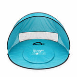 Детска Pop Up Палатка За Игра С Uv Защита 50+ Кръгла, Лека И Сгъваема, За Плаж И Градина, 150×150×90 См Ginger Home