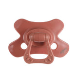 Difrax Dental Pacifier Pure Ортодонтична Залъгалка 18+ М - Brick --- BebeMama