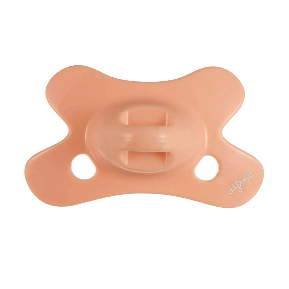 Difrax Natural Залъгалка 0-6 М Pure - Peachy --- BebeMama